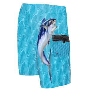 Shorts de bain en toile unie de haute qualité pour l'été, séchage rapide, sublimation, vêtements de plage pour hommes, personnalisables - Product Image 2