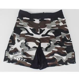 Shorts de MMA Premium, Ropa Deportiva Flexible, Diseño Ligero, Tejido de Secado Rápido, Marca Privada, Fabricante OEM ODM, 100% - Product Image 3