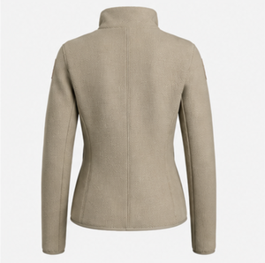 Women's Lightweight Quilted Puffer Jacket Hybrid Knit Sleeve Full Zip Stand Collar Outdoor Casual <b>Winter</b> <b>Coat</b> Slim Fit Insulated - Product Image 3