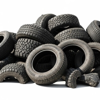 Déchets de pneus en caoutchouc de qualité supérieure disponibles pour les acheteurs de recyclage industriel, emballage en conteneurs en vrac pour l'exportation, approvisionnement fiable