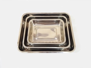 Stainless Steel Manual Surgical Tray Lid Zenvora Medical Grade Instrument <b>Box</b> High-Temperature Sterilized <b>Small</b> Large Sizes CE - Product Image 6