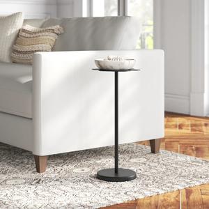 Mesa de Bebidas Minimalista con Base de Columna Delgada y Elegante, Tapa con Forma de Nube Artística, Pieza Decorativa Contemporánea para Bares con Estilo - Product Image 1