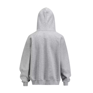 Sweat-shirts à fermeture éclair pour hommes grande taille personnalisés par le fabricant, haute qualité, nouvelle collection, unisexe, en polyester et coton épais, vente en gros - Product Image 2