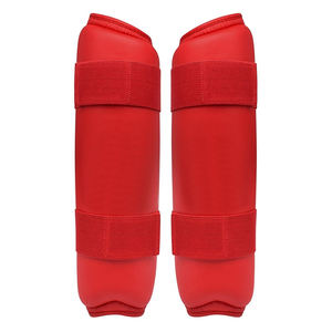 Espinilleras de Boxeo de Cuero PU, Protectores de Piernas para Kickboxing, Equipo de Entrenamiento Deportivo para Adultos con Cierre de Velcro - Product Image 6