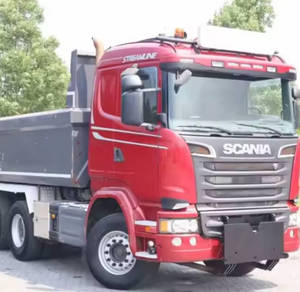 Camión Volquete R580 V8 Nuevo, Envío Inmediato, Diésel Euro 2, Manual, 4x2, Ligero, 7.5T, Volante a la Izquierda, Plástico Industrial, ODM Personalizable, Trasero - Product Image 1