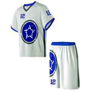 GLORY - Camiseta de Lacrosse Deportiva Personalizada para Equipos, Unisex, Transpirable, Tallas Grandes, Impresión Digital, 100% Poliéster, Cuello en V - Product Image 1