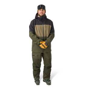 Vestes de pluie bleu marine personnalisées pour l'extérieur, 3 couches, légères, à coque rigide, avec poche zippée - Product Image 3