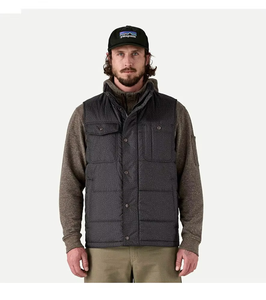 เสื้อกั๊กบุนวมสำหรับล่าสัตว์แบบลำลองสำหรับฤดูหนาว วัสดุเปลือกนอกทำจากผ้าโพลีเอสเตอร์ 100% ระบายอากาศได้ดี มีกระดุมและกระเป๋าด้านหน้า ซับในทำจากโพลีเอสเตอร์ - Product Image 5