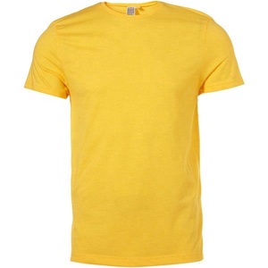 T-shirt décontracté pour homme en polyester/coton 140-240 Gsm Biowashed Eco-Friendly Uni Blanc Tissu tricoté de haute qualité Personnalisé - Product Image 2