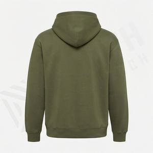 Sudadera con Capucha Oversize de Algodón y Felpa con Logotipo Bordado, Teñido Liso, Calidad Premium, Marca Personalizada, Color Personalizado, Estilo Pullover para Otoño - Product Image 2