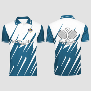 Camiseta de Polo Personalizada con Logotipo para Pickleball, Transpirable, Absorbente de Humedad, Uniforme de Equipo al por Mayor - Product Image 4