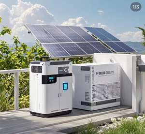 高効率12000BTU DCソーラー冷却専用ハイブリッドエアコン その他空調システム ソーラー式分割型ポータブルエアコン - Product Image 6