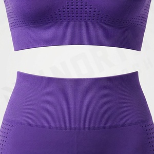 Latest Style <b>Low</b> MOQ Factory Direct Premium High Demanded Womens Yoga Set Gym Fitness Activewear Sports Apparel Gear - Product Image 5