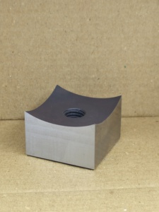 Lames de broyeur Vecoplan M12 40x40mm, lames rotatives convexes et concaves pour machines à plastique et caoutchouc - Product Image 6