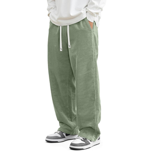 Pantalon de jogging cargo à séchage rapide, taille élastique avec cordon de serrage, décontracté, avec poches, pour l'automne, en vente - Product Image 6