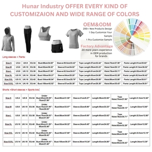 Custom 5-Piece Solid Breathable Seamless Lightweight Spandex/Nylon Windproof Ladies <b>Gym</b> Wear Fitness Tracksuit Sweatshirts <b>Set</b> - Product Image 4