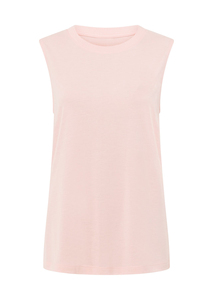 Camiseta sin mangas transpirable de color sólido para mujer, informal, para fitness, entrenamiento, ropa de verano - Product Image 5
