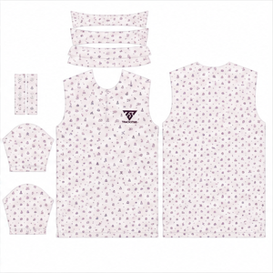 Trackstar <b>Men's</b> <b>Pink</b> Nautical Motif Print <b>Polo</b> <b>Shirt</b> Short Sleeve Button Collar Casual Golf <b>Shirt</b> Custom Logo - Product Image 4