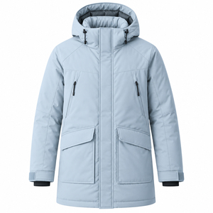 Long Thickening Parka Outdoor Coats <b>Men</b> <b>Clothes</b> Plus Size <b>Mens</b> Parka Jackets wholesale rate wholesale rate - Product Image 3