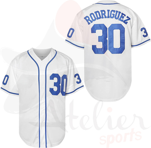 Jersey de Béisbol para Hombre con Bordado Tackle Twill, Precio Económico, Nombre y Número Personalizados, MOQ Bajo, Uniforme de Béisbol para Jugadores de Equipo - Product Image 3