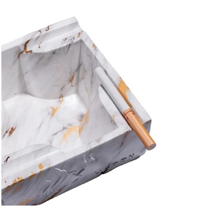 Classic marble <b>ashtray</b> Unique Luxury Classic Design with Personalized Logo <b>for</b> Home & Living Room from india - Product Image 5