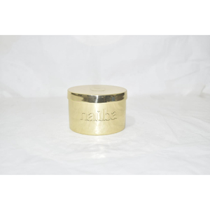 Luxury Mirror <b>Polished</b> Brass Candle Jar with Lid Golden Metal Candle Vessel for Scented Candles and Home Decoration Wholesale - Product Image 2