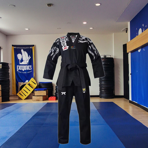 High Quality Custom Logo Karate Uniform With Embroidery New Arrival Training <b>Cheap</b> Price Custom Style Karate Uniform - Product Image 6