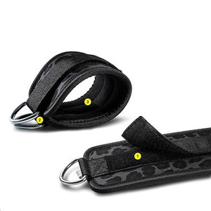 Sangles de cheville rembourrées pour machine à câble, accessoires de pied pour exercices des fessiers et des jambes, sangles de maintien de cheville pour musculation - Product Image 5