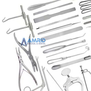 Ensemble d'outils de craniotomie neurochirurgicale pour chirurgie cérébrale, 32 pièces, qualité professionnelle, par amrid surgical - Product Image 3