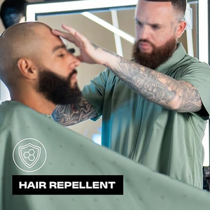 Cape de Coiffure Durable de Qualité Fiable, Personnalisable avec Votre Propre Design, pour Salon de Coiffure - Product Image 6