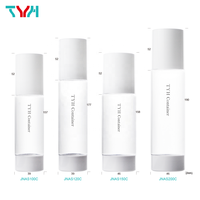 Flacon cosmétique PETG 100ml/120ml/150ml/200ml avec bouchon PP, bouchon PE, base ABS anti-fuite et pompe pulvérisatrice pour masque facial et sérum de soin de la peau