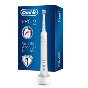Cepillo de Dientes Eléctrico Recargable <span class=keywords><strong>Oral</strong></span> <span class=keywords><strong>B</strong></span> <span class=keywords><strong>Pro</strong></span> 2 <span class=keywords><strong>2000</strong></span> de Gran Valor con Temporizador e Indicador de Presión para un Cuidado Dental Doméstico Confortable - Product Image 4