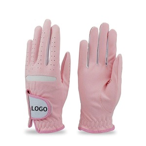 Gants de golf GEO BROTHERS de haute qualité pour hommes et femmes, en cuir Cabretta véritable, fermeture à boucle, impression numérique drapeau américain - Product Image 4