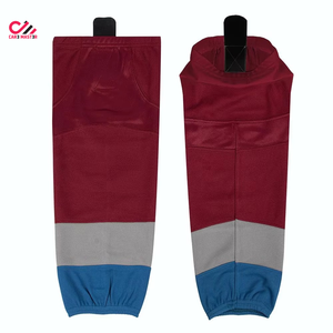 CARE <b>MASTER</b> Men's Breathable Mesh Soccer Socks Color Blocked Red Gray Blue Adult Regular Fit All Seasons Sports Apparel - Product Image 1
