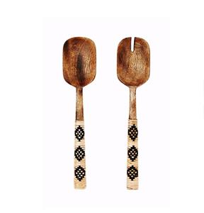 Hot Selling Item <b>Salad</b> Serving Set Eco-Friendly Dishwasher Safe <b>Salad</b> Tools Home Kitchen Made in India - Product Image 3