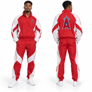 Ensembles coupe-vent streetwear pour hommes, tenues de sport coordonnées, vêtements de loisirs, ensemble de week-end, vêtements de gym, vêtements de survêtement - Product Image 2