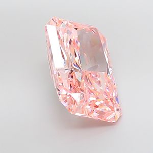 Diamante Rectangular Premium de Corte Radiante, Color Intenso, Claridad VS1, Cultivado en Laboratorio por CVD, Creación JK, Certificado IGI, Obra Maestra de Lujo Ético - Product Image 1