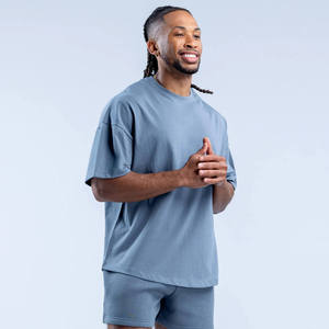 Wholesale OEM Service Custom Logo <b>Slate</b> Grey Unbound Training Men Short Polyester Gym Training Workout Elastic Waistband Shorts - Product Image 5