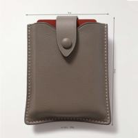 Étui à cartes de poker de qualité supérieure, sur mesure, en gros, fait main, moderne, mini, portable, en cuir véritable, pour ranger les jetons de poker