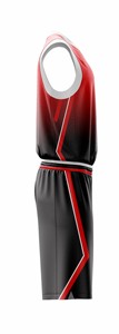 Uniformes de Baloncesto sin Mangas Transpirables de Alta Calidad, 100% Poliéster, Tallas Grandes para Adultos, Diseño Personalizado, Sublimación Digital - Product Image 3