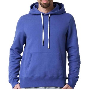 <b>Men's</b> <b>Pullover</b> Fleece Hoodies & Sweatshirts Blue Color - Product Image 1