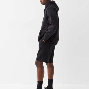 Conjunto de Sudadera con Capucha y Pantalones Cortos para Hombre, Ropa Deportiva Moderna, Sudadera de Manga Larga, Conjuntos de Pantalones Cortos - Product Image 2