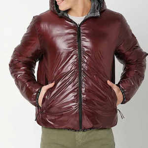 Custom Trendy Design Jacquard Stand Collar Hooded Waterproof Windproof Quilted Casual <b>Jacket</b> Coat Women <b>Men</b> Plus Size Thick - Product Image 1