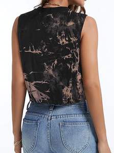 Tops courts pour femmes de qualité supérieure, à côtés ouverts, sans manches, pour la musculation - Product Image 4