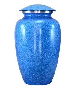 Urna Funeraria de Metal Hecha a Mano con Diseño Floral, Perfecta para Familias que Quieren Guardar Recuerdos de sus Seres Queridos Cercanos - Product Image 1