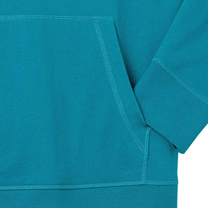 เสื้อฮู้ดผู้ชายสีเขียวอมฟ้า พิมพ์ลายดนตรี ทรงปกติ ผ้าฝ้ายเฟรนช์เทอร์รี่ สวมใส่สบาย มีกระเป๋าด้านหน้า เหมาะสำหรับใส่ในฤดูใบไม้ผลิ - Product Image 5