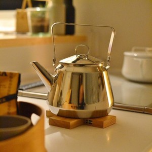 Théière en cuivre haut de gamme avec poignée en bois, chauffe-eau pour le thé et le café, idéale pour la cuisine, la salle à manger et le service à domicile, à l'hôtel et au restaurant - Product Image 3