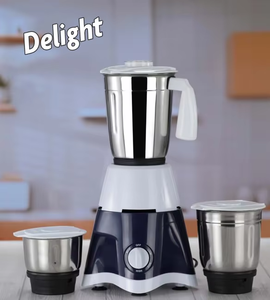 Mixeur Électrique Mahadev Blend X 500W avec 3 Bacs en Acier Inoxydable, Appareil de Cuisine Polyvalent, Capacité 5-8 Tasses, 3 Vitesses - Product Image 3