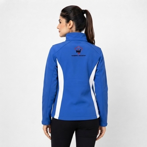 <b>Women</b> Softshell <b>Jacket</b> Premium Outdoor Wear Wind Resistant Breathable Fabric Comfortable Fit <b>Lightweight</b> Design <b>For</b> Hiking - Product Image 6
