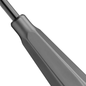Instrument de coupe de ligaments dentaires en acier inoxydable courbé de 2 mm, modèle Luxatar noir, pour extraction chirurgicale - Product Image 4